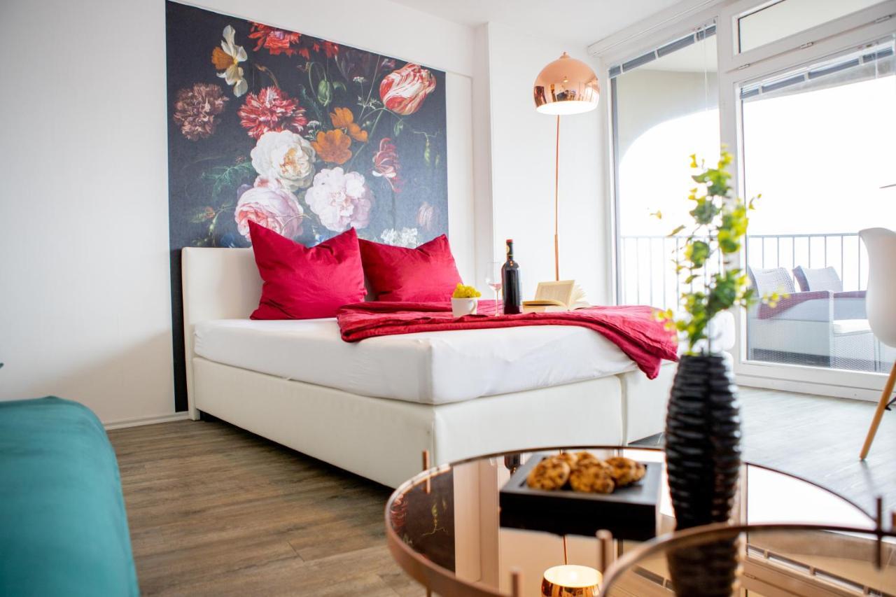 Modernes Apartment Mit Tollem Blick Ueber Die Stadt Augsburg Eksteriør billede